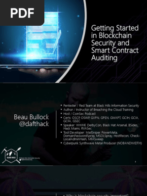 Blockchain Developer Handbook